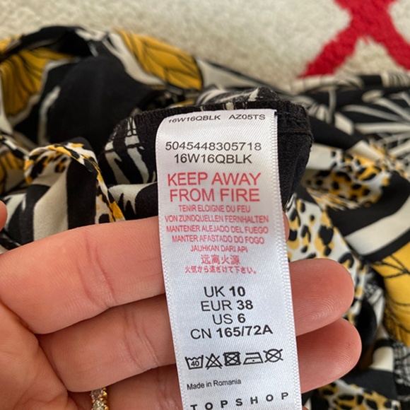 Topshop Ruffle Tank Jumpsuit Sz6 - Picture 9 of 9